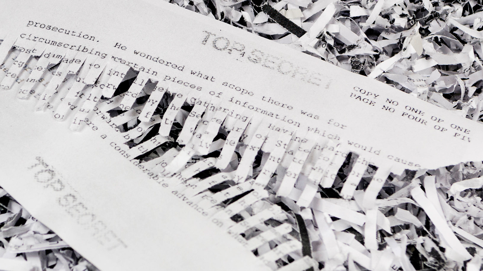 Top Secret Classified Government Correspondence CREDIT Stephen Barnes/Law and Order / Alamy Stock Photo