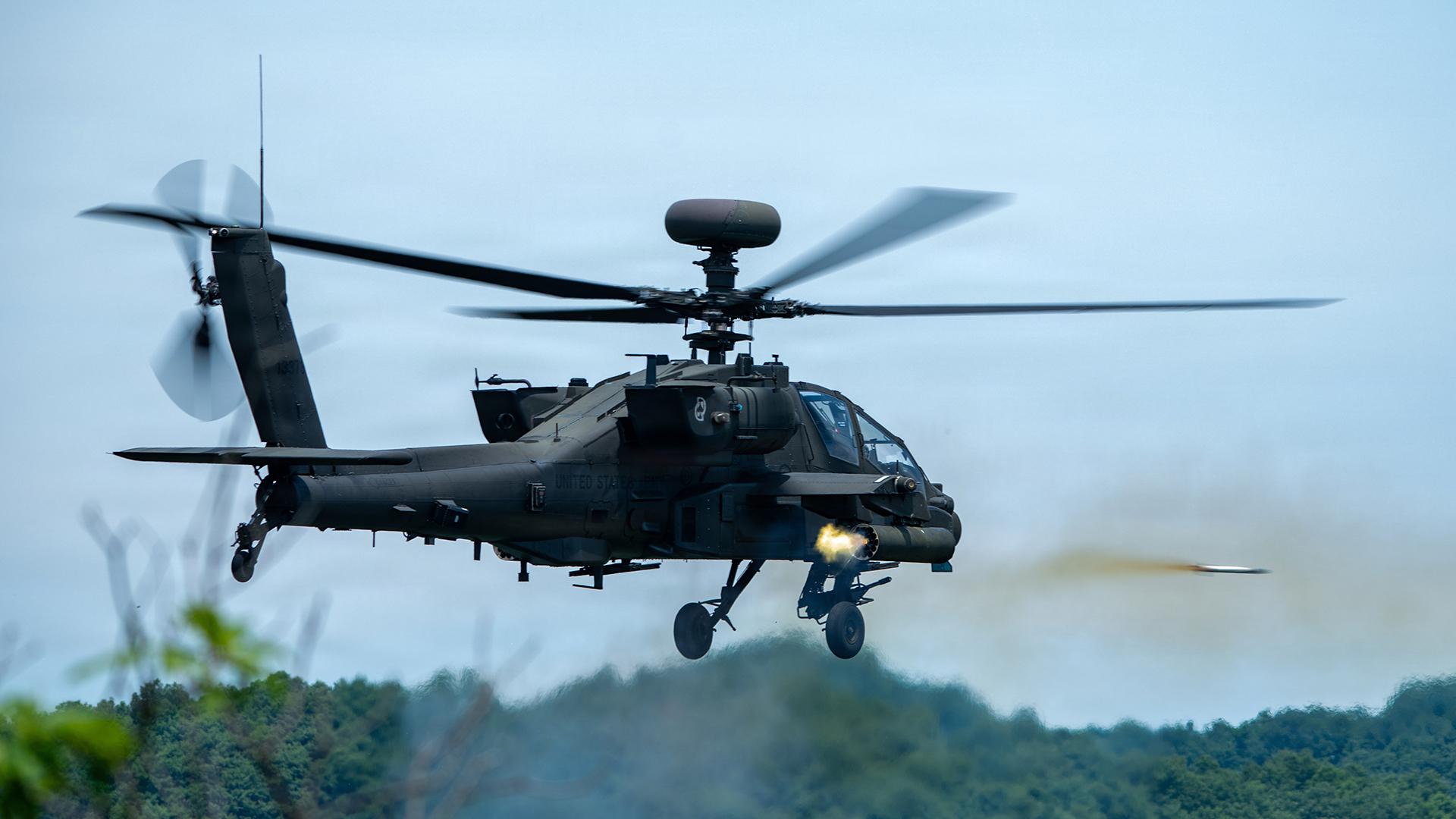 The AH-64 Apache continues a long tradition of US Army helicopters being named after Native American peoples, and as with the RAF and the Chinook, the Army Air Corps retains the native name (Picture: US Department of War)
