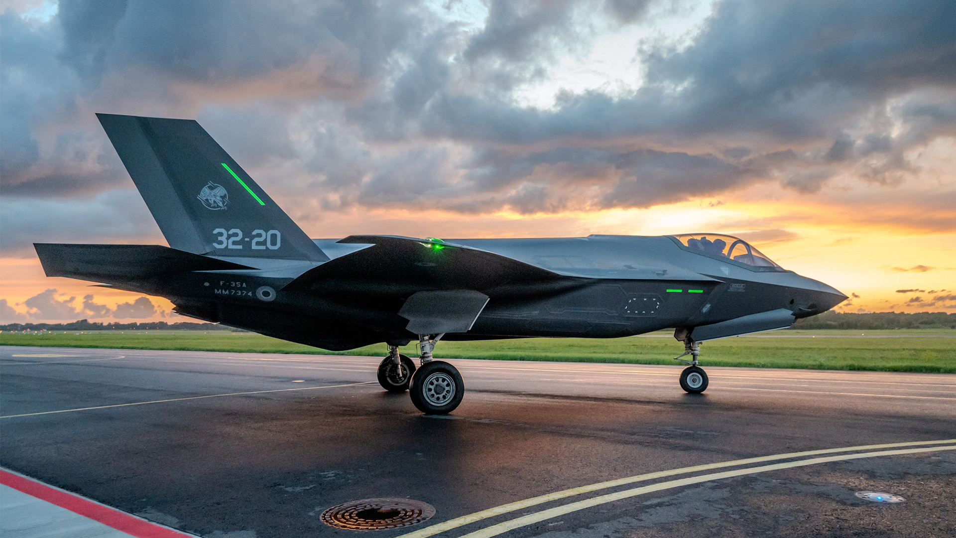 The UK is set to receive 138 aircraft through the life of the F-35 programme, including 12 F-35As like this