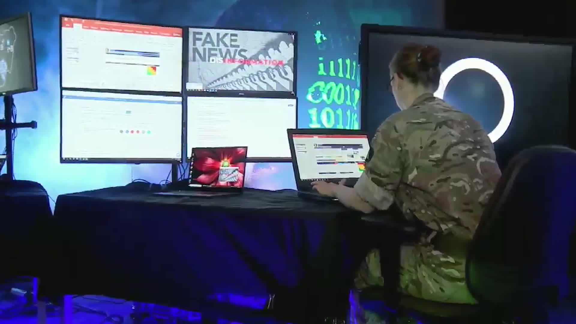 The Army's 77th Brigade is a dedicated unit that works to counter hostile disinformation