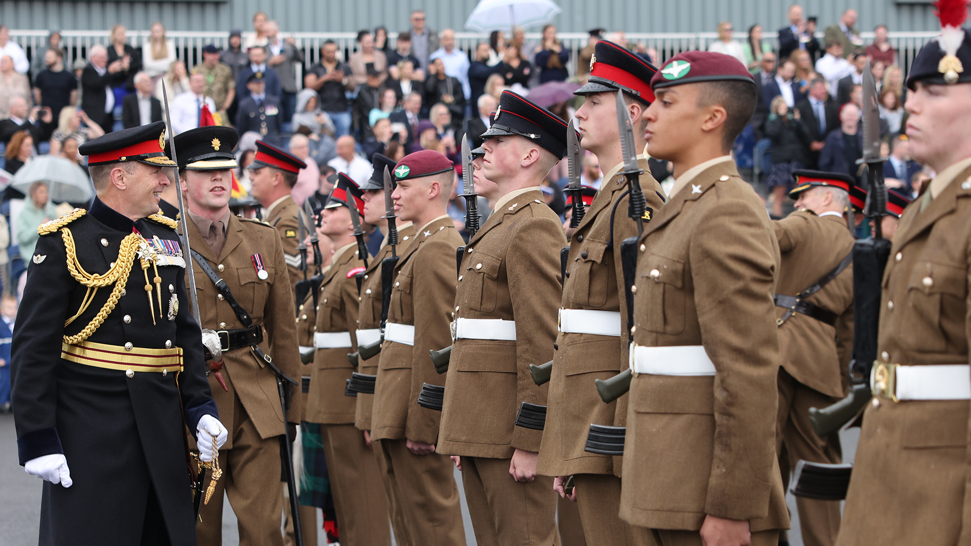 Chief of the General Staff General Sir Roly Walker attended the largest passing out parade from AFC Harrogate earlier this year