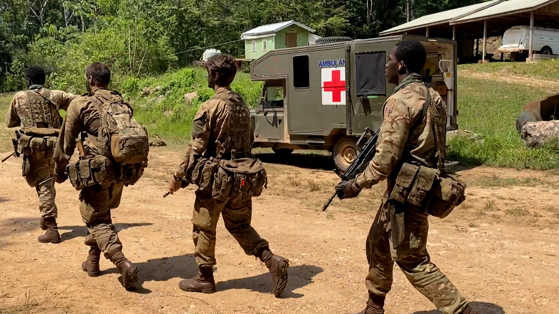 1 Royal Anglian training in the jungles of Belize 20062023 CREDIT BFBS