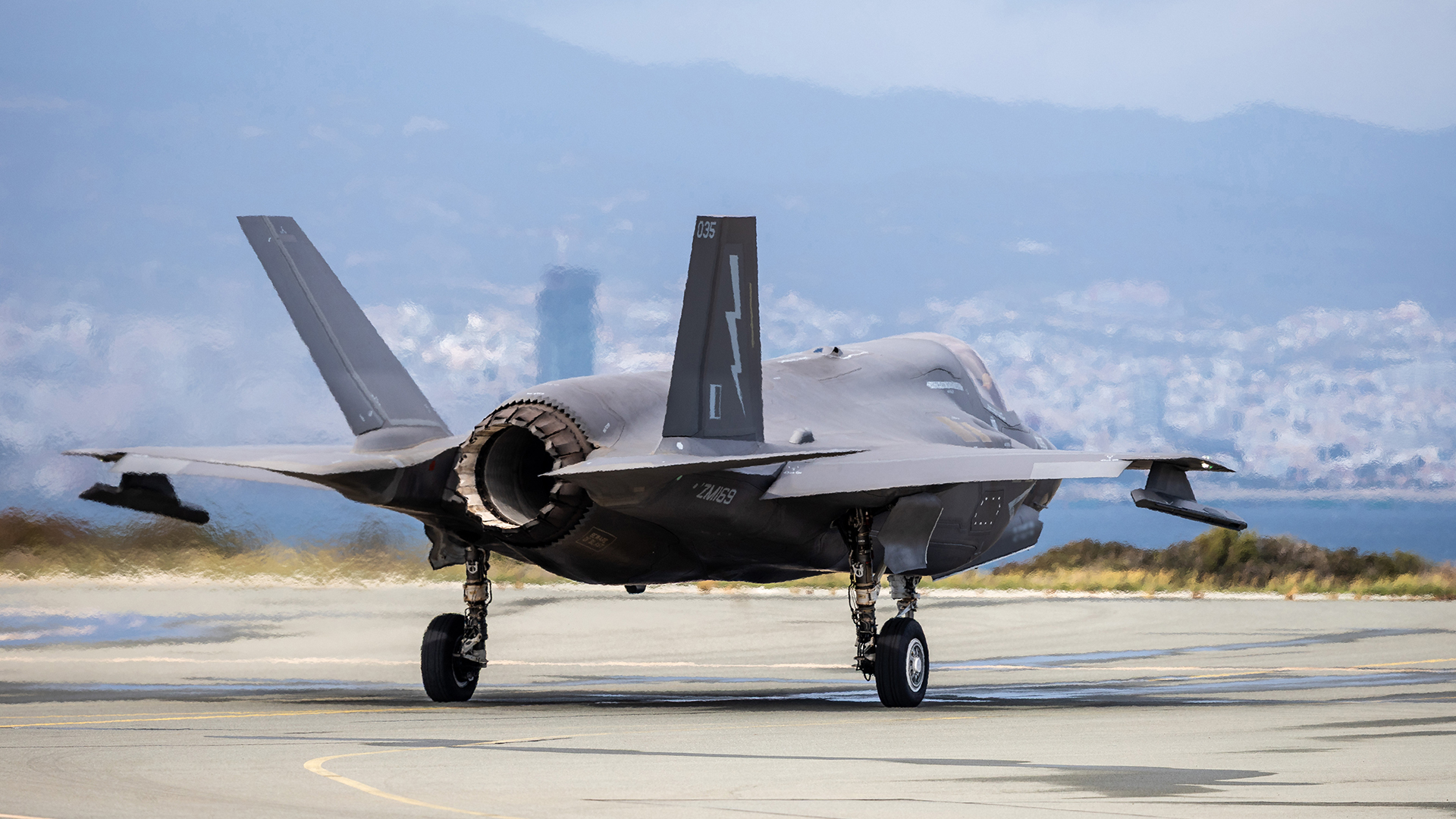 617 Squadron F-35B Lightning jets are currently operating from RAF Akrotiri amid the ongoing crisis between the US, Israel and Iran - the fifth-generation fighters are usually based at RAF Marham
