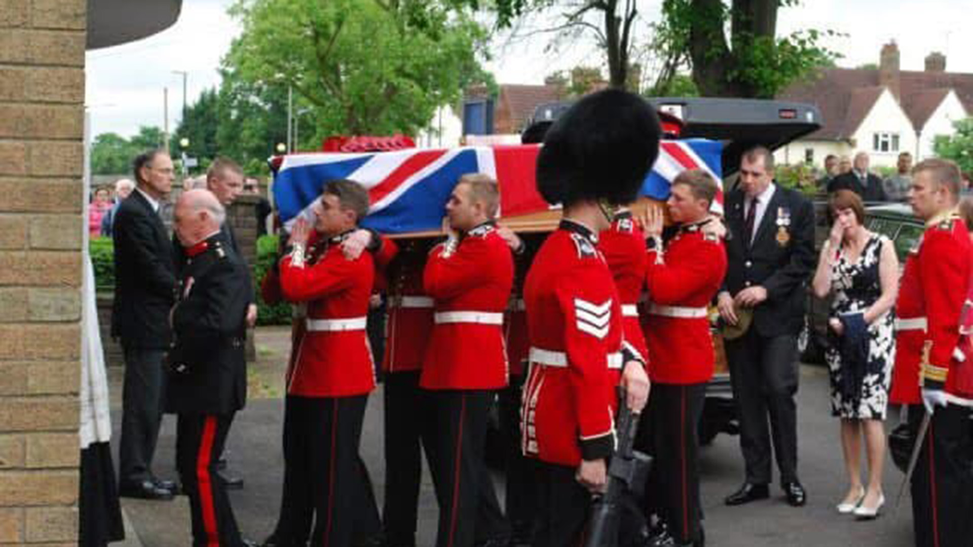 His son was later awarded a posthumous Victoria Cross for his actions (Picture: Duane Ashworth)