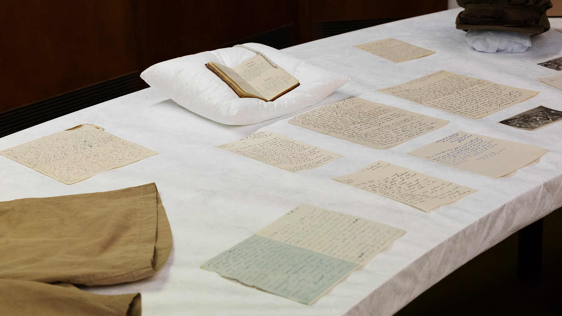 The IWM Dame Vera Lynn collection laid out