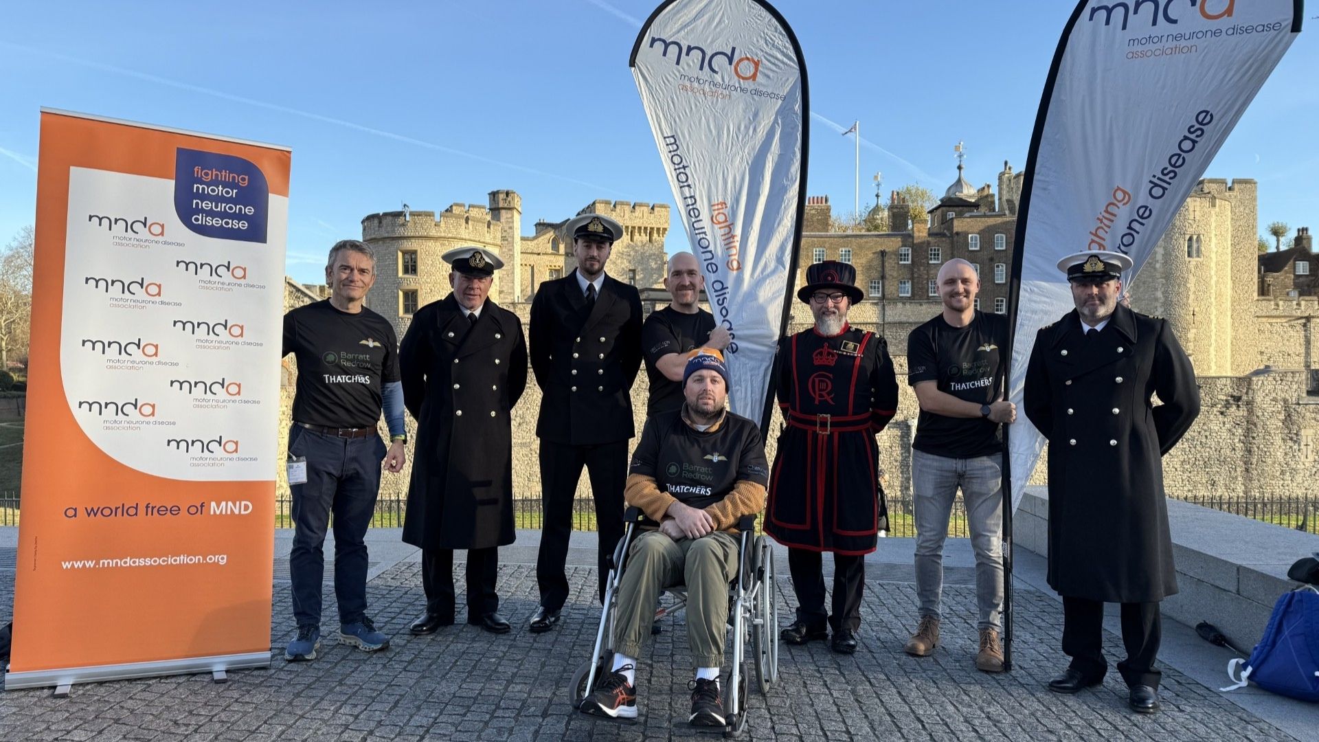 The launch of this incredible challenge was held at the Tower of London