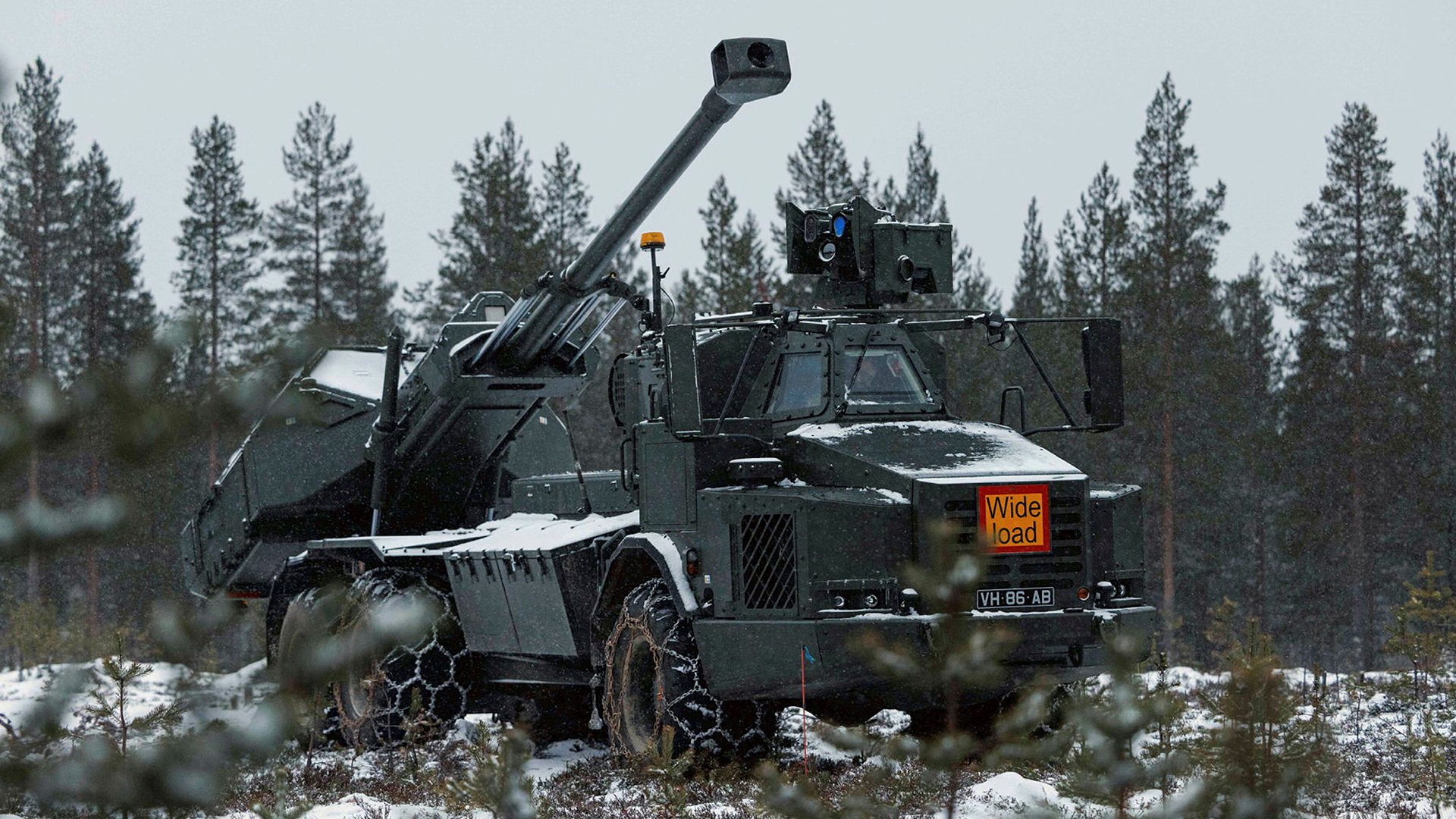 This particular Archer self-propelled howitzer is serving with 19th Regiment Royal Artillery, but it was only ever an interim solution (Picture: MOD)