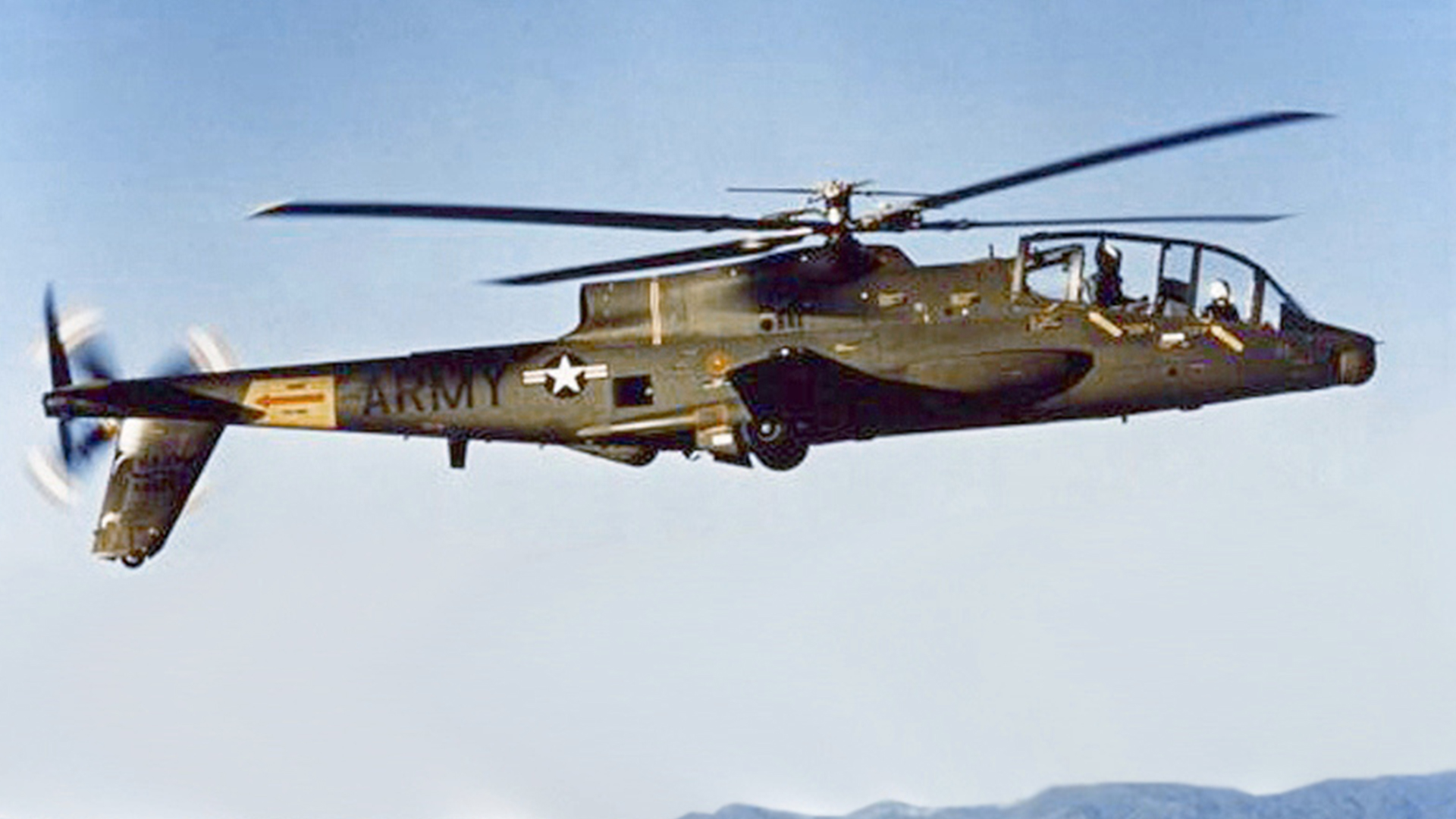 Only 10 Lockheed AH-56 Cheyenne attack helicopters were built before the programme was axed (Picture: William Pretrina)