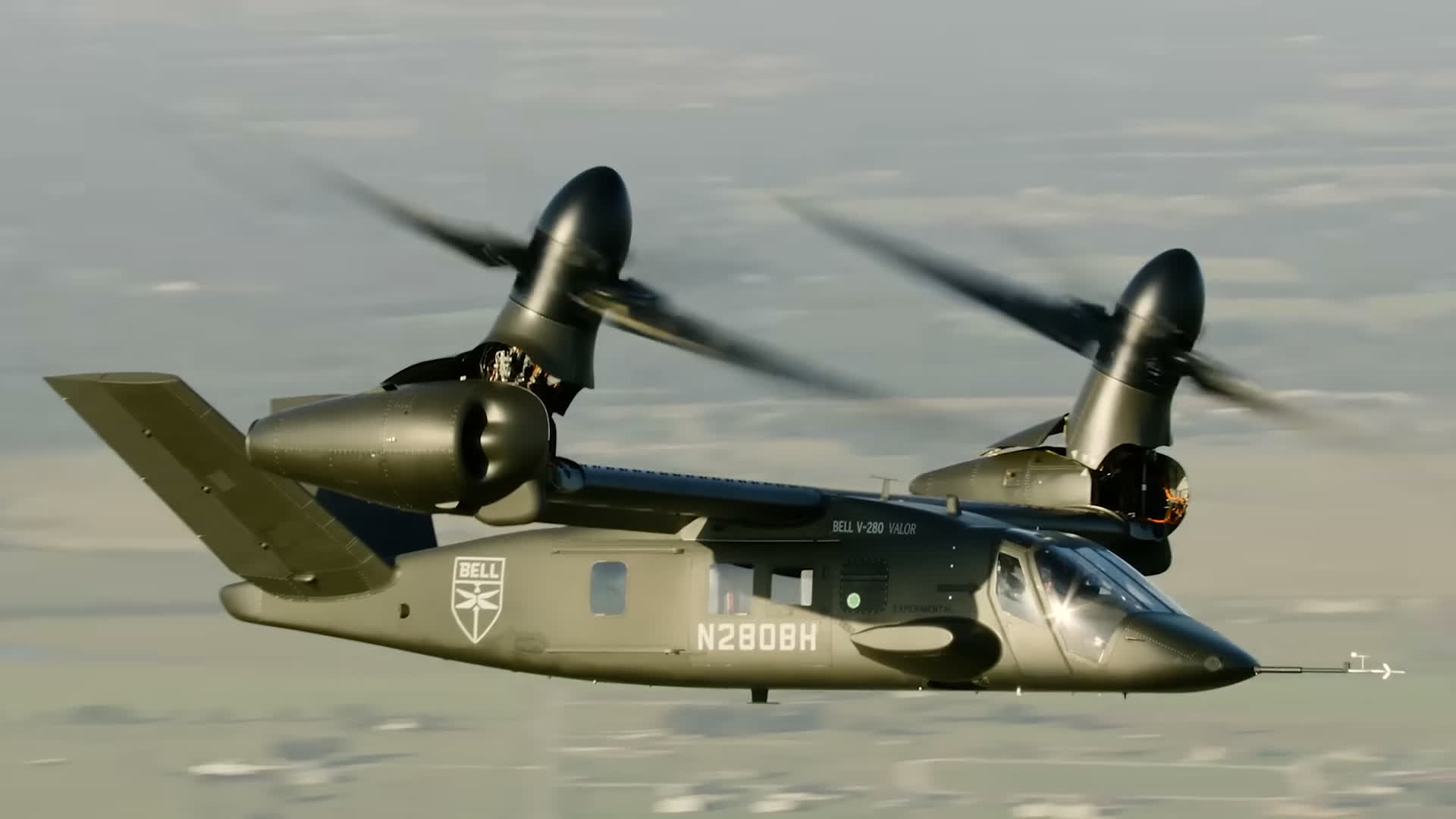 The aircraft was known by Bell as the V-280 Valor, but is now designated MV-75 Cheyenne II for US Army service (Picture: Bell)