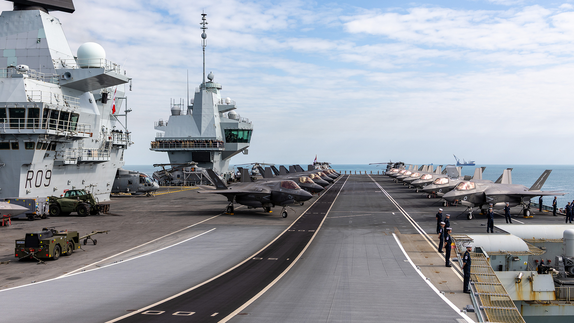 While the F-35B is the only variant capable of operating from a Royal Navy carrier, the A will have multiple uses