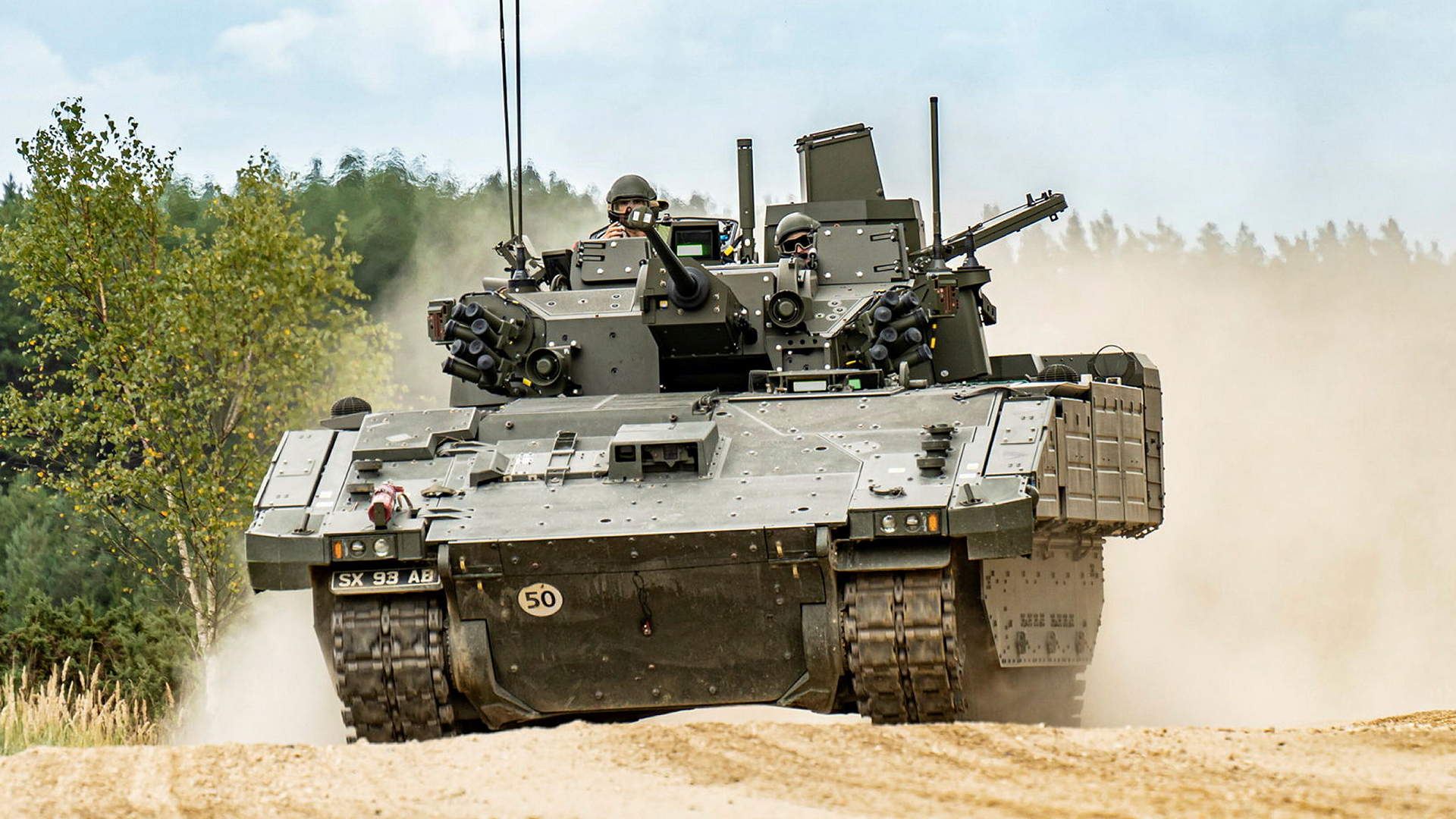 The Ajax family will eventually be made up of 589 vehicles, with six variants