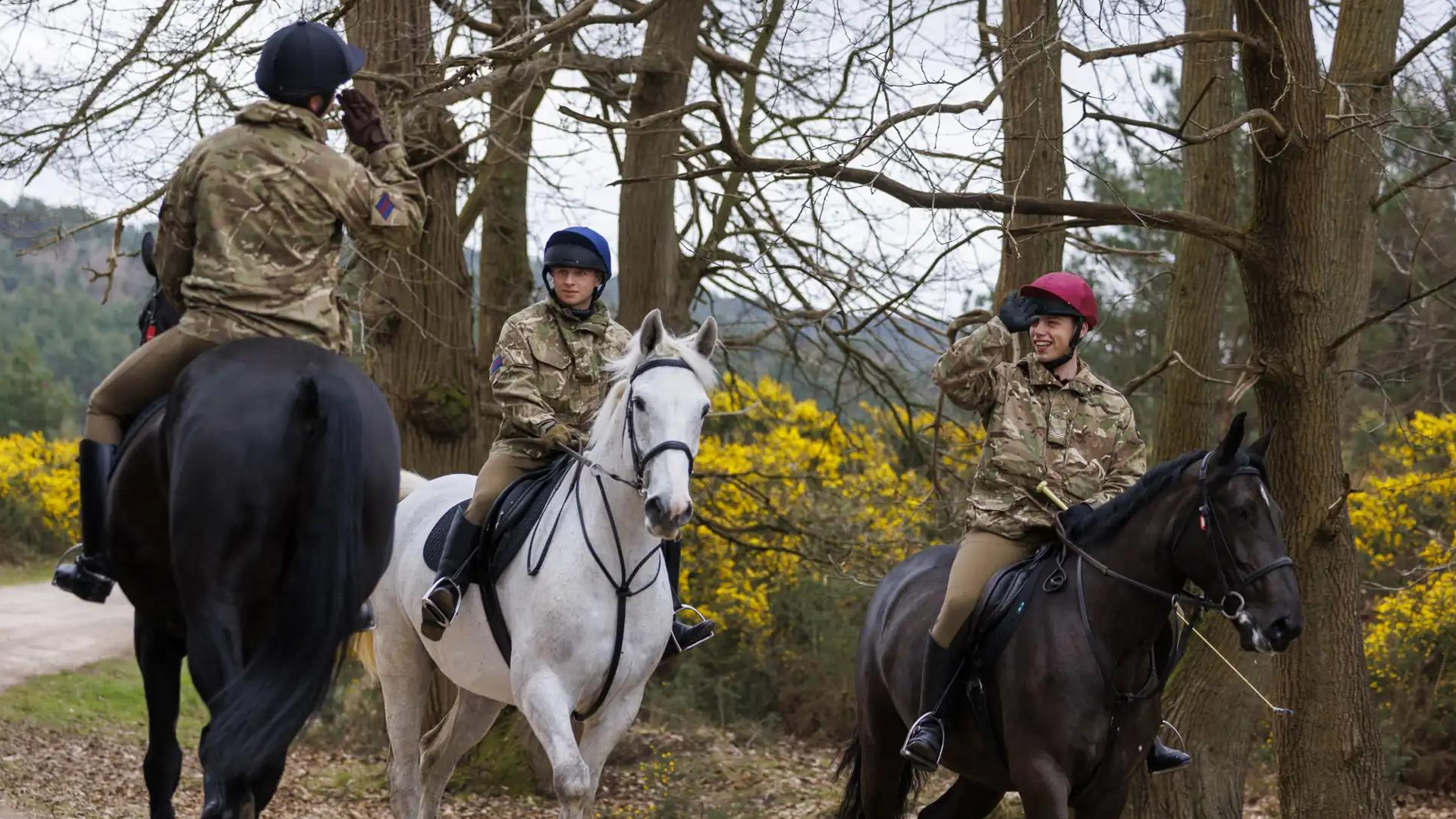 The horseback nav ex at RMA Sandhurst offered a very different experience for the Household Cavalry Mounted Regiment soldiers