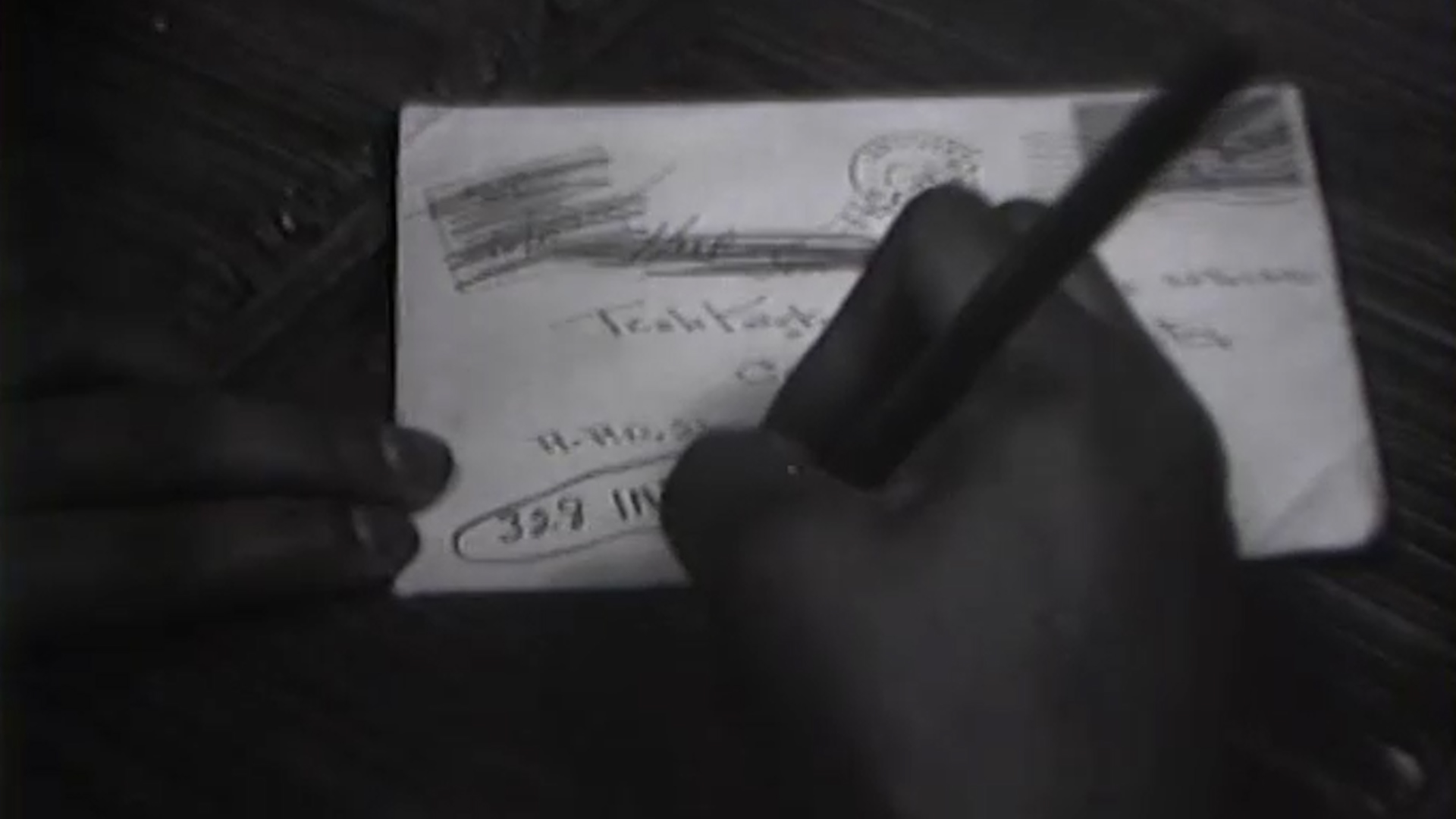 A member of 6888th Central Postal Directory Battalion readdresses a letter during WW2 CREDIT US National Archives and Records Administration