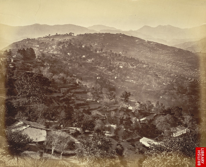 Almora India in the 1860s