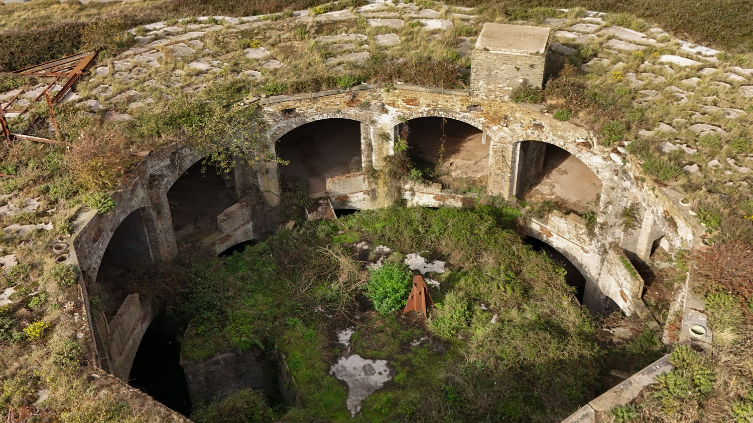 Although decommissioned before WW1 Darnet Fort was repurposed during WW2 as an observation post CREDIT-Savills-Auction