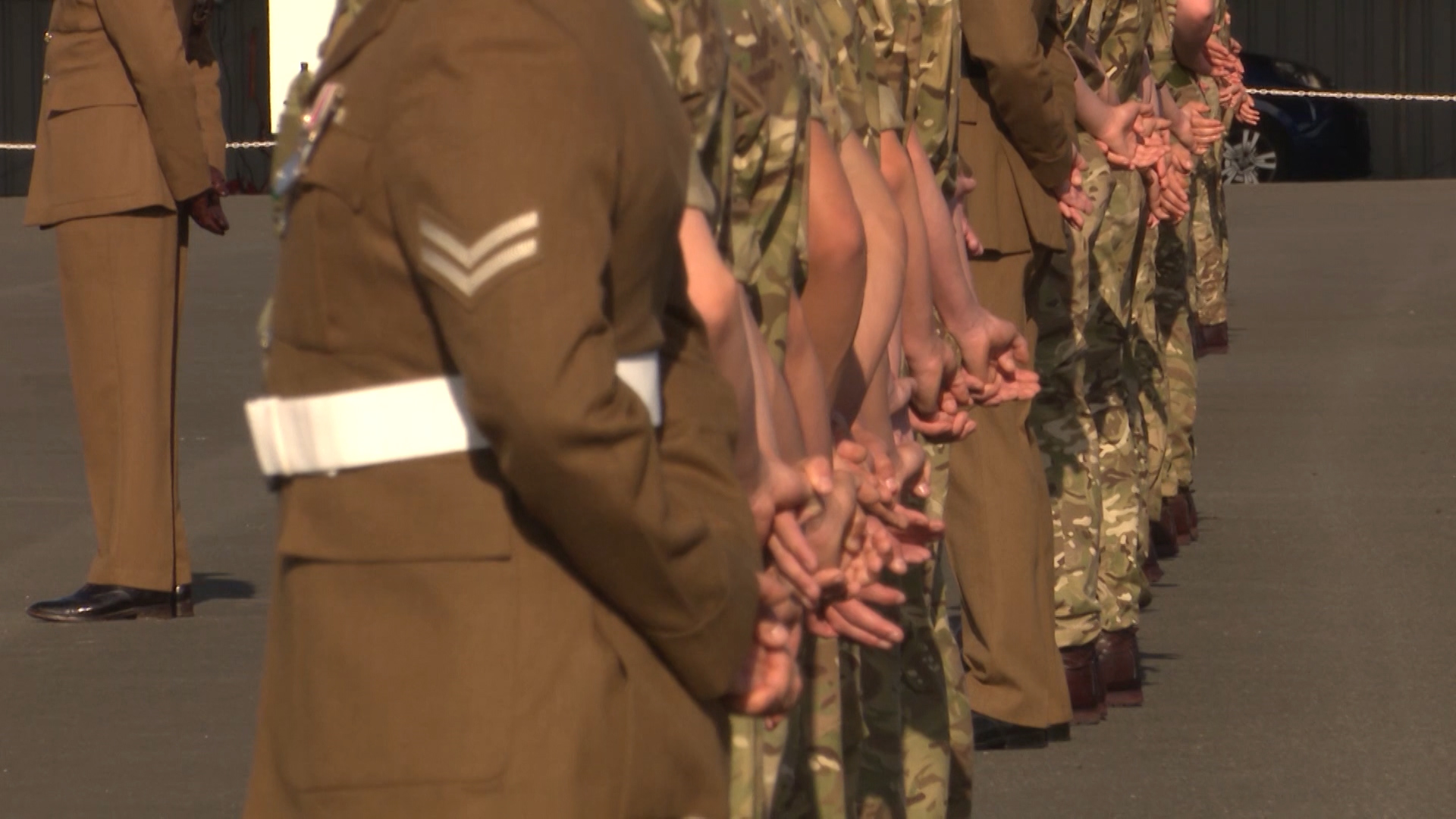 A military judge condemned the behaviour from the instructors