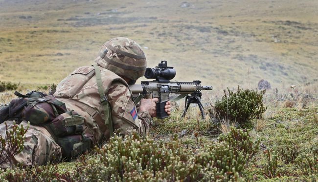 Anonymous British soldier