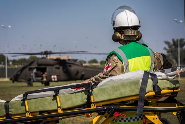 Military personnel are among those roles considered 'key workers' (Picture: MOD).