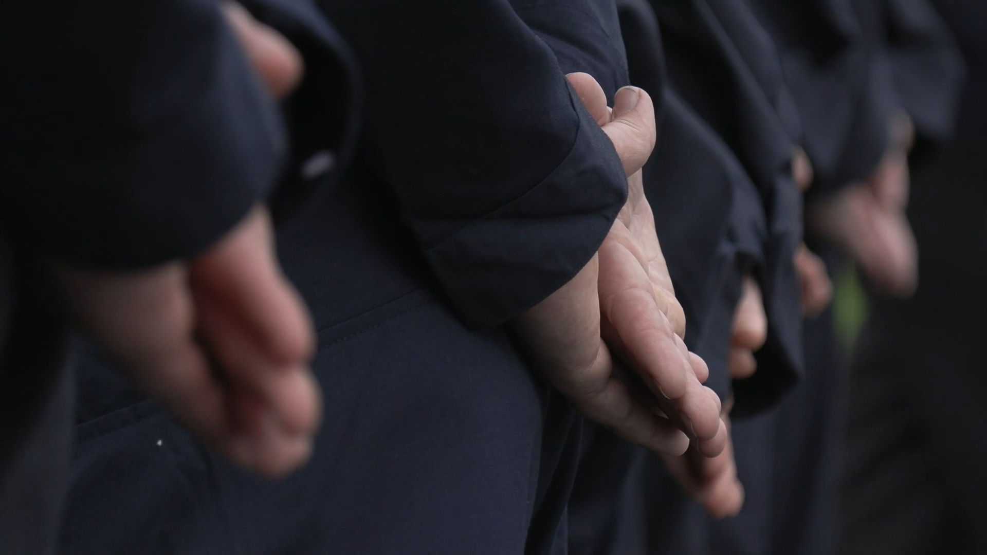 Anonymous Royal Navy recruits