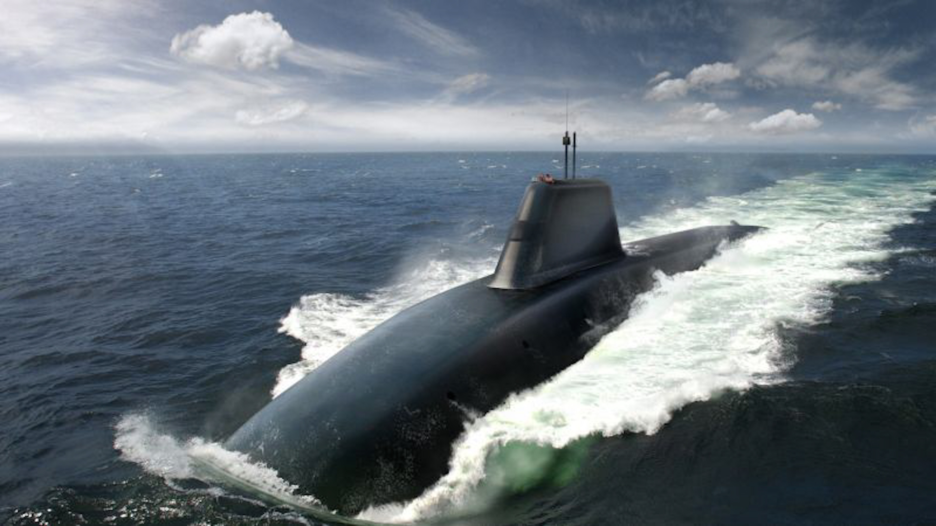 Artist's impression of the Dreadnought-classs submarine