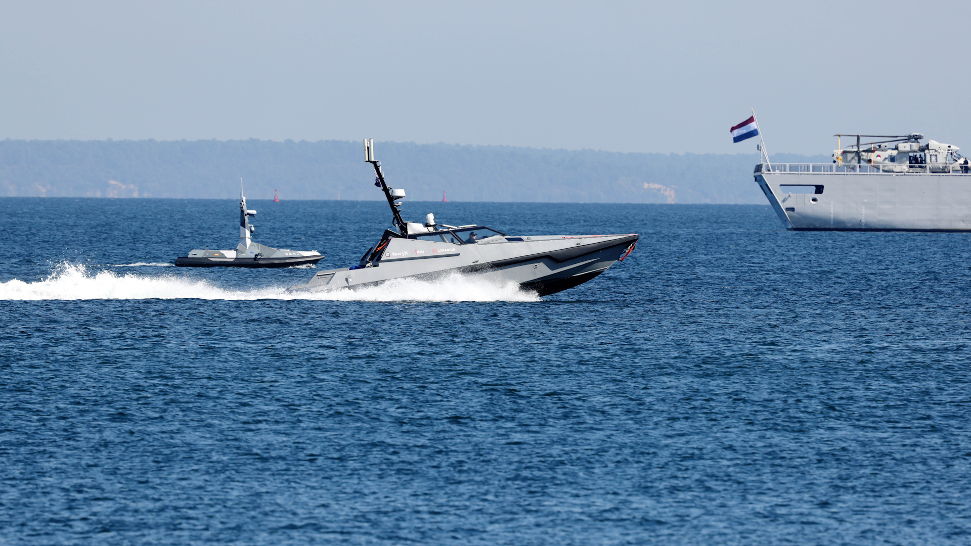 Autonomous Royal Navy vessel Madfox deployed on NATO exercise