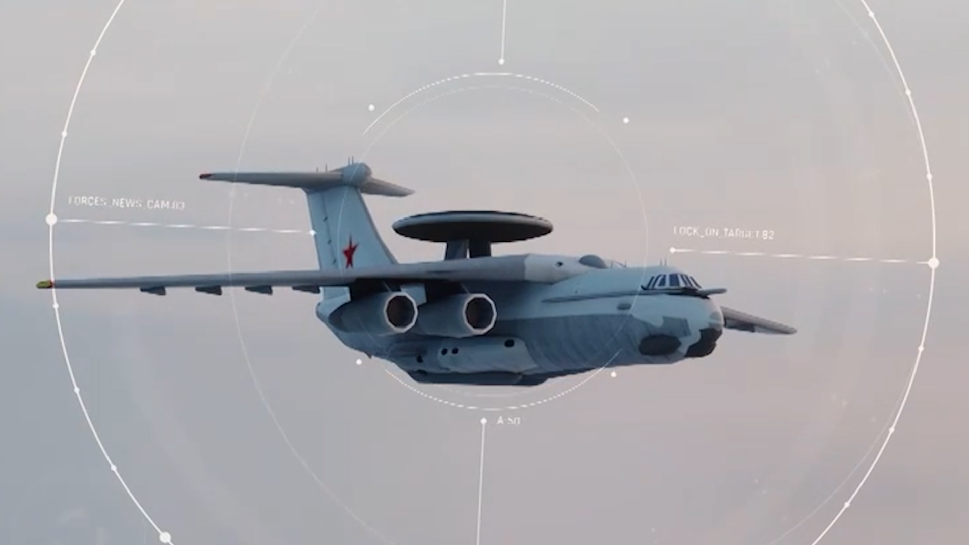 Beriev A-50 aircraft