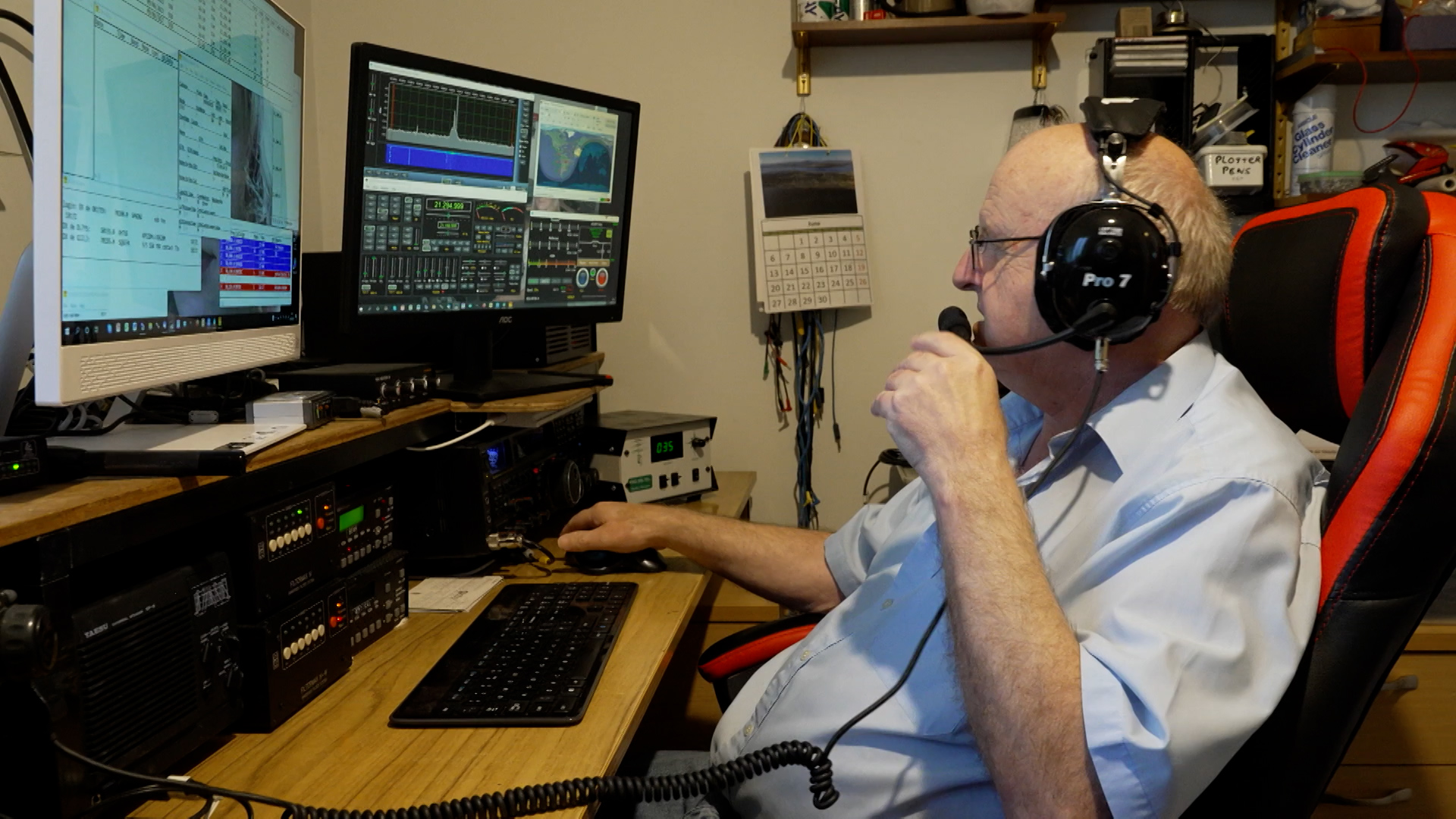 Bob McLeod amateur radio Falklands 071222 CREDIT BFBS_0.