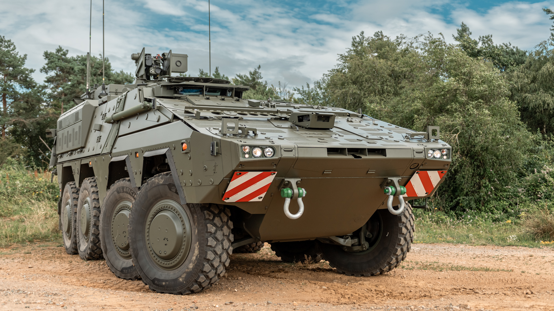 Boxer armoured vehicle begins trials