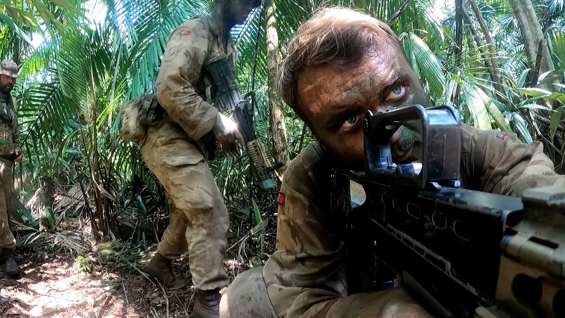 British Army sends soldiers from the 1st Battalion Royal Anglian Regiment to Belize 20062023 CREDIT BFBS