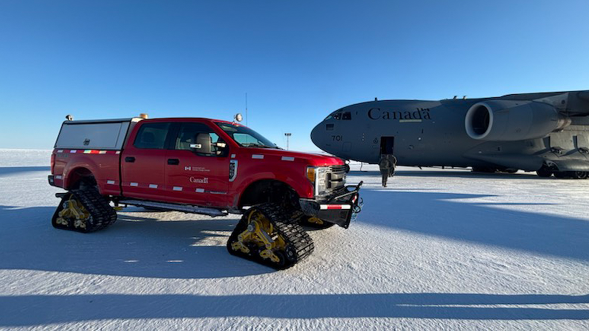 Canadian Air Force in Arctic