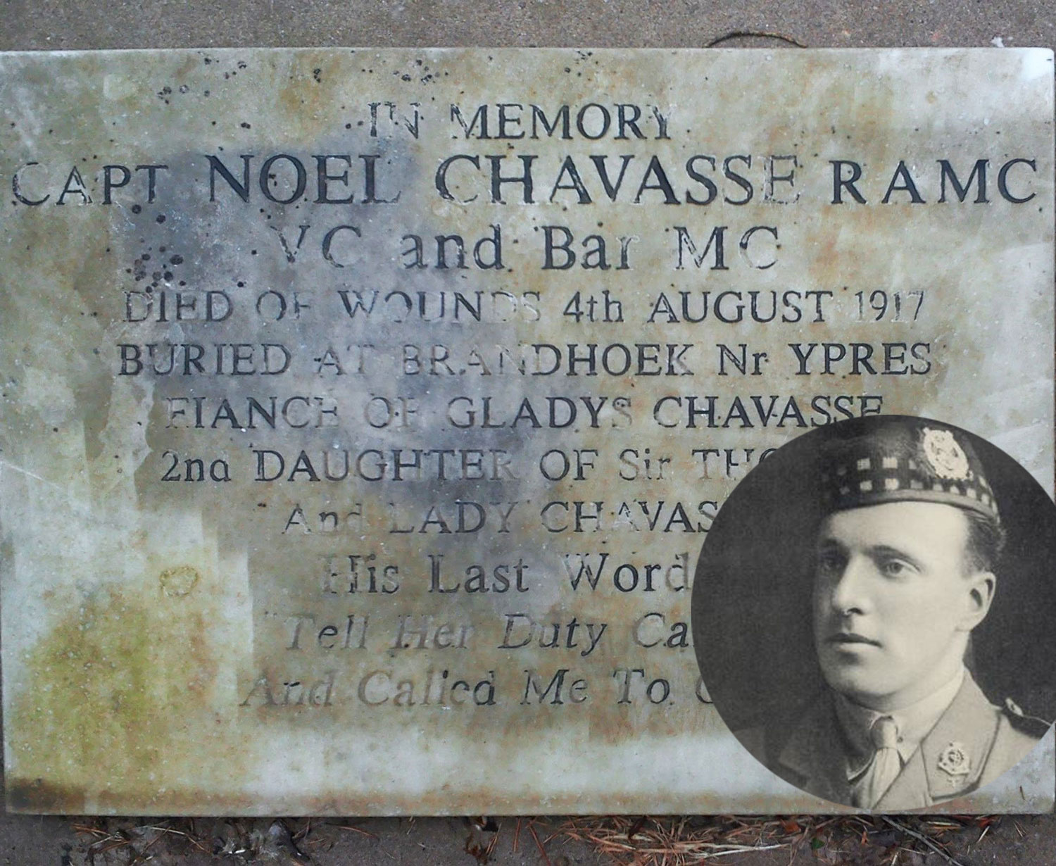 Captain Noel Chavesse VC Bar MC Credit Wiki PicturePrince
