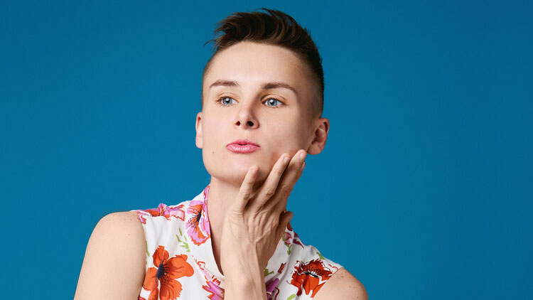 Comedian and military spouse Ashley Gutermuth 2 CREDIT Jack Saady Photography