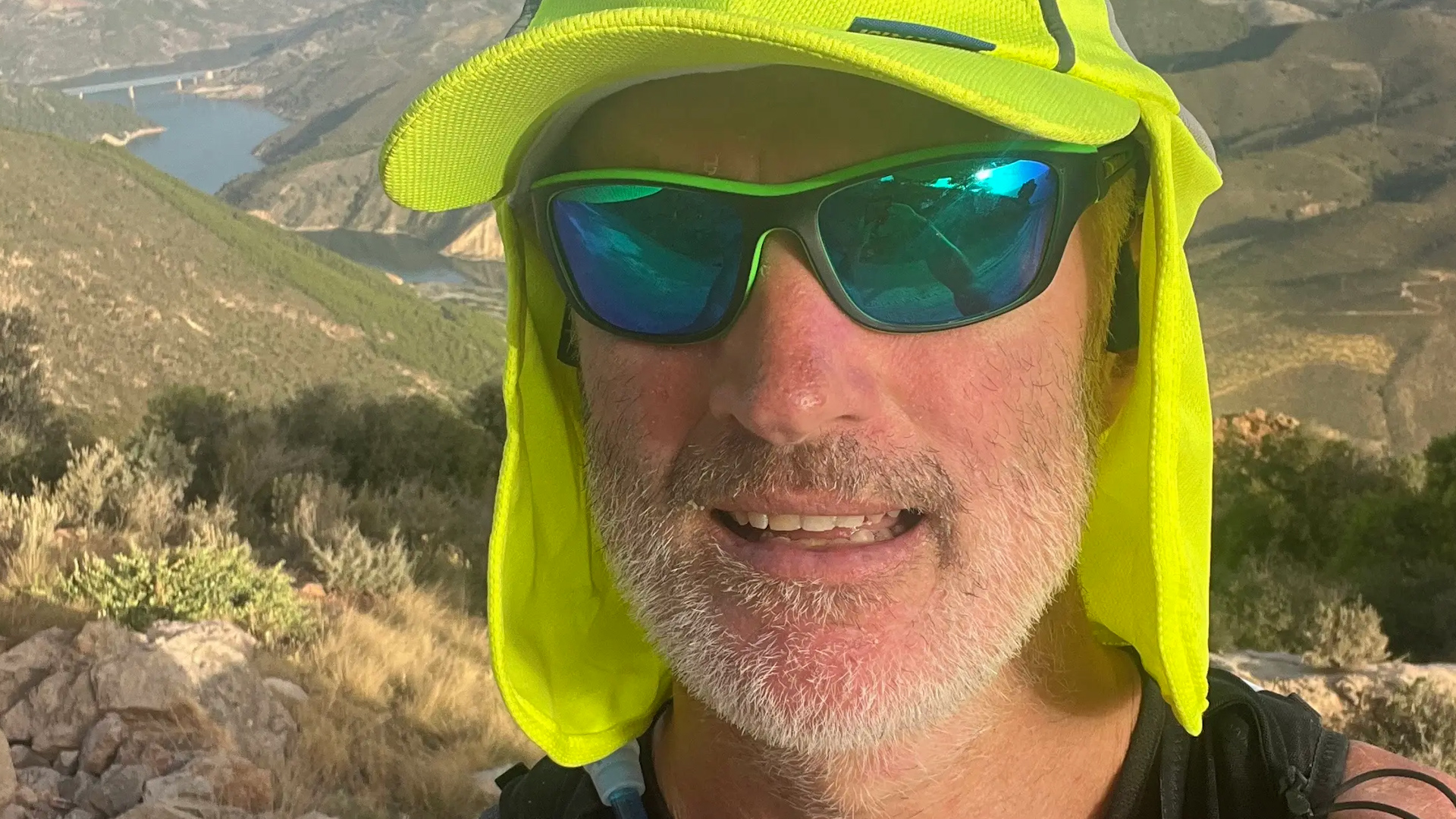 Corporal Simon Richardson covered 175km in the Spanish mountains as part of his training (Picture: Simon Richardson via givestar)