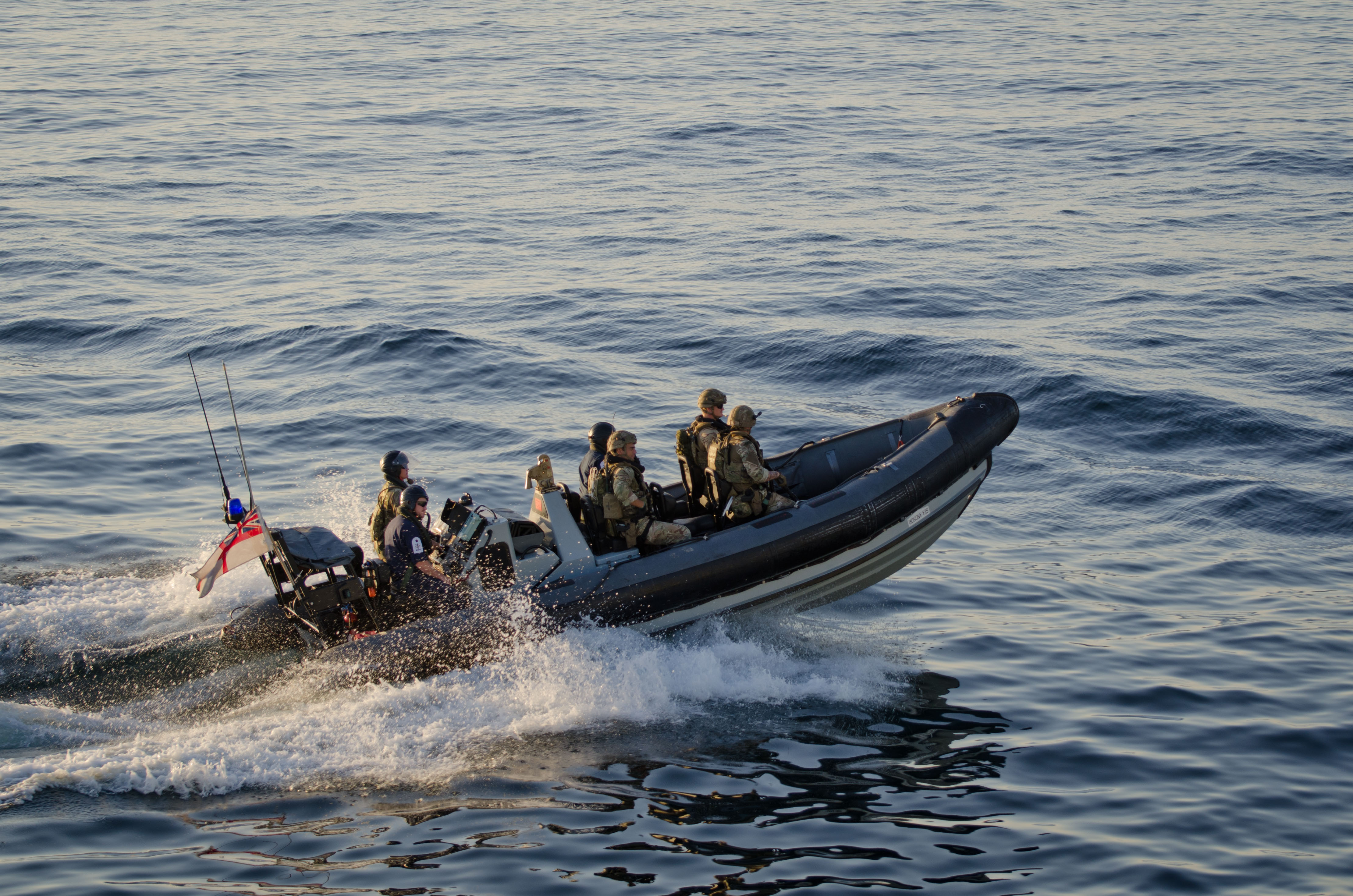 Crew of HMS Dragon on ops p2 CREDIT Royal NAV