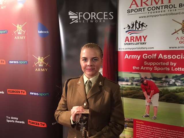 Army Rising Star of the Year 2017 - Ebonie Jones