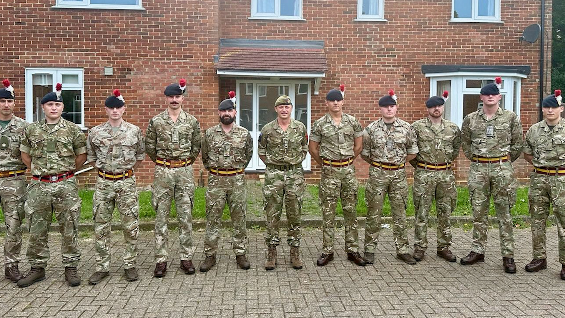Fusiliers presented with Army chief's coin for work on Afghan resettlement