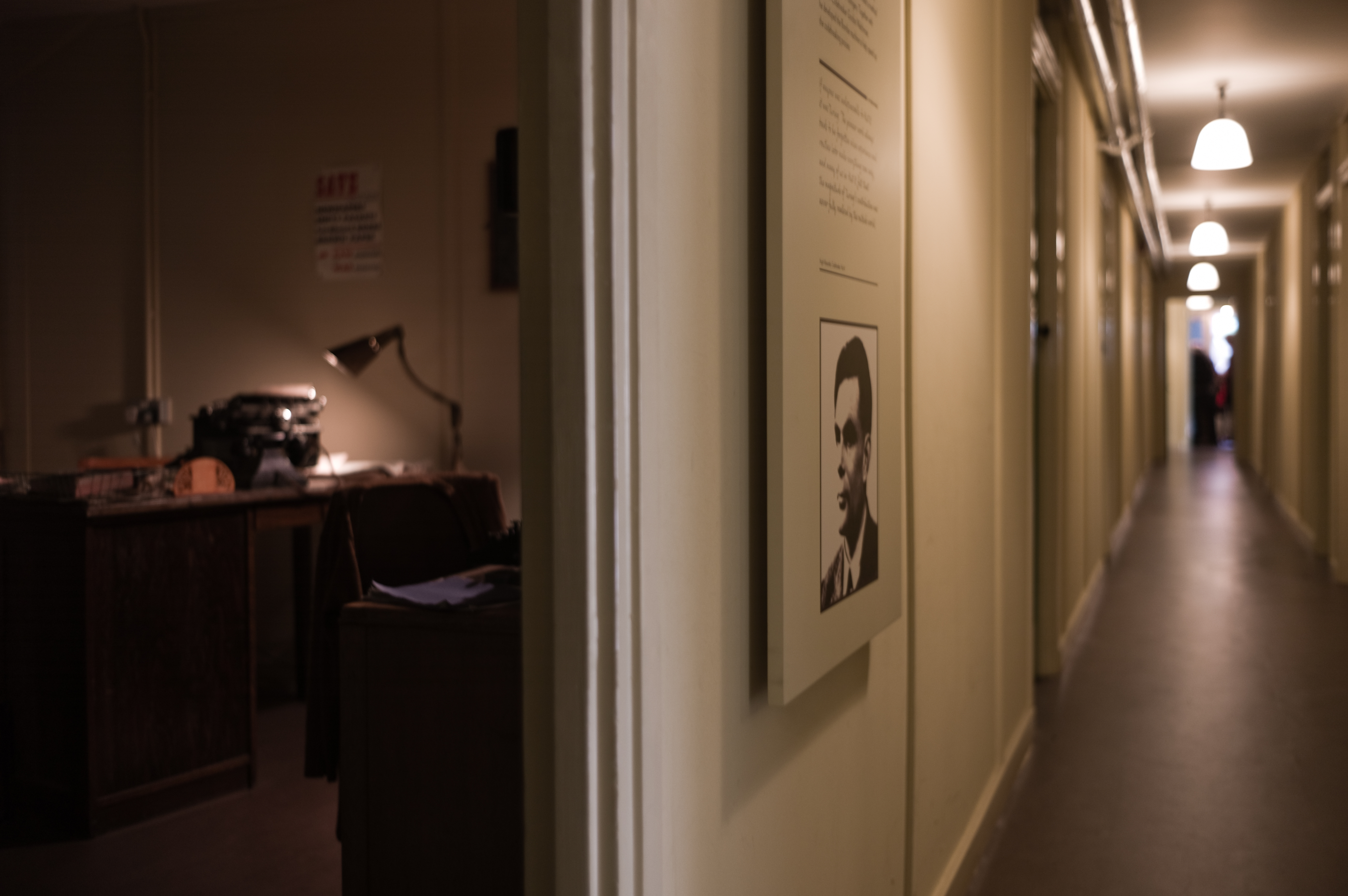 Hut 8, Turing Office - Image by Bureau for Visual Affairs, courtesy of Bletchley Park Trust