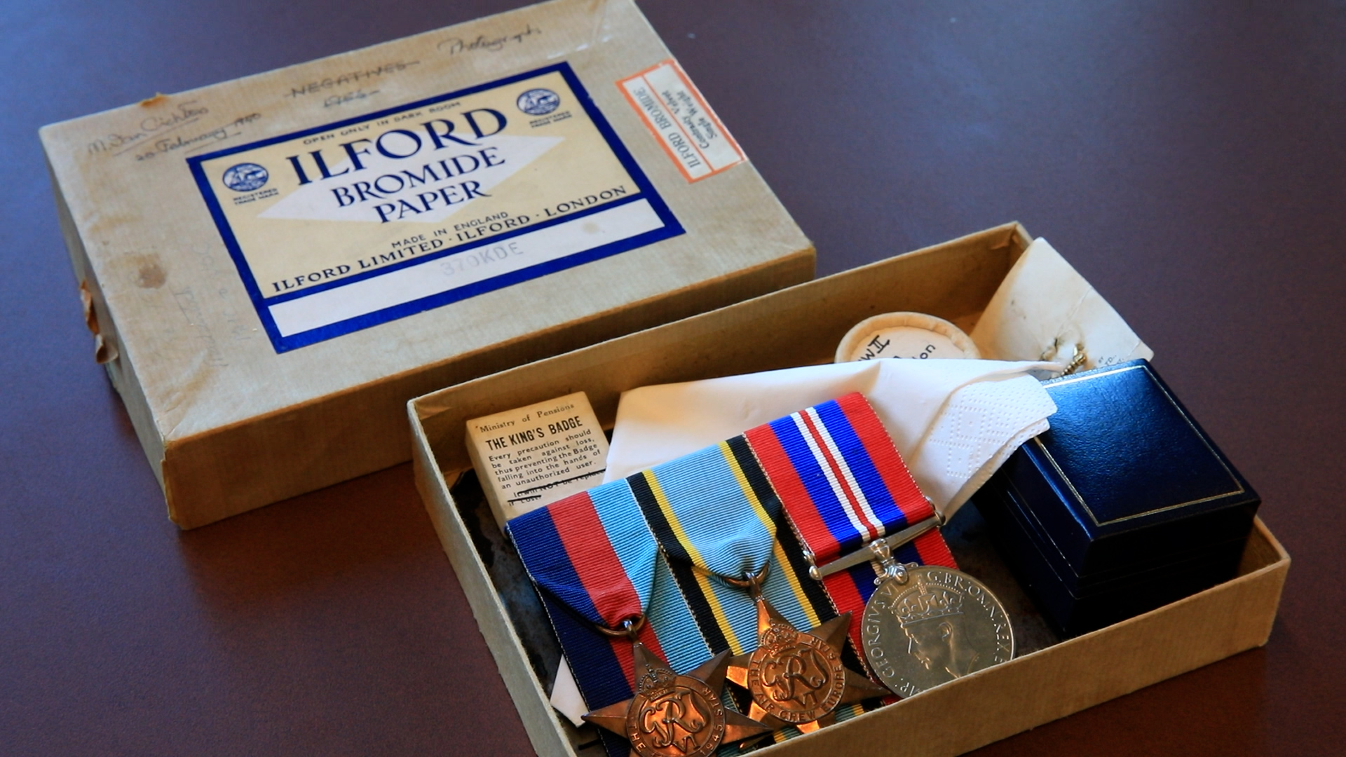 Ian Crichton's Belongings from WW2