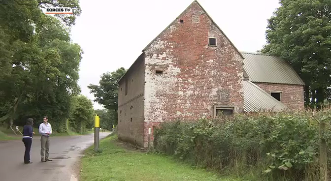 Abandoned farm buildings at Imber