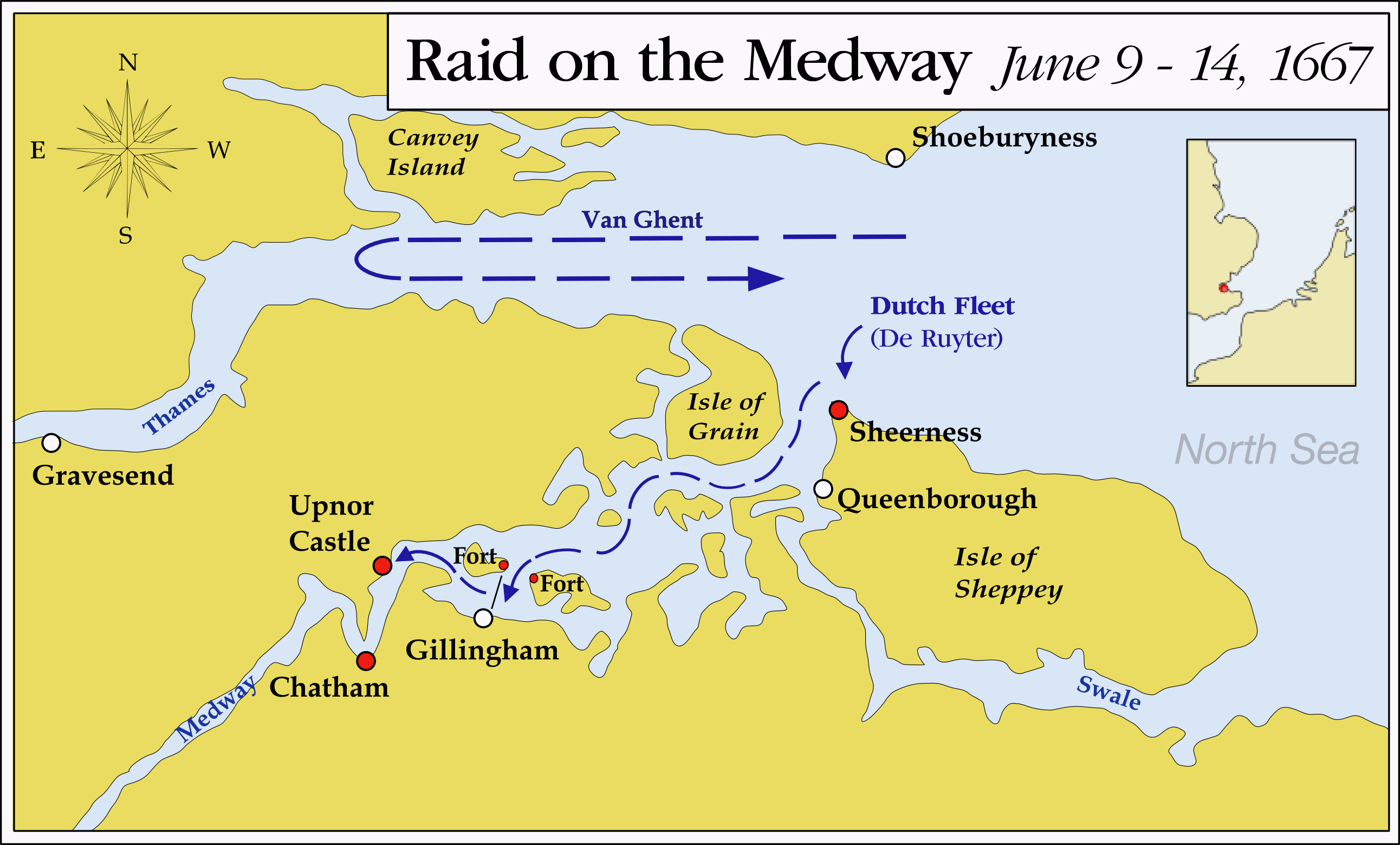 Battle of the Medway 1667