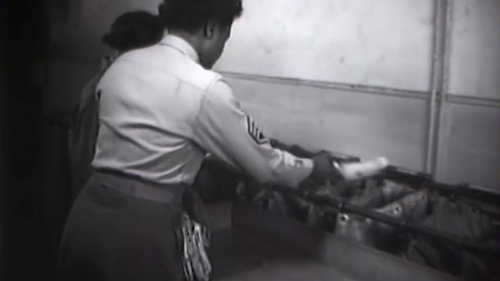 Members of Six Triple Eight sort out the post while stationed in the UK during WW2 CREDIT US National Archives and Records Administration