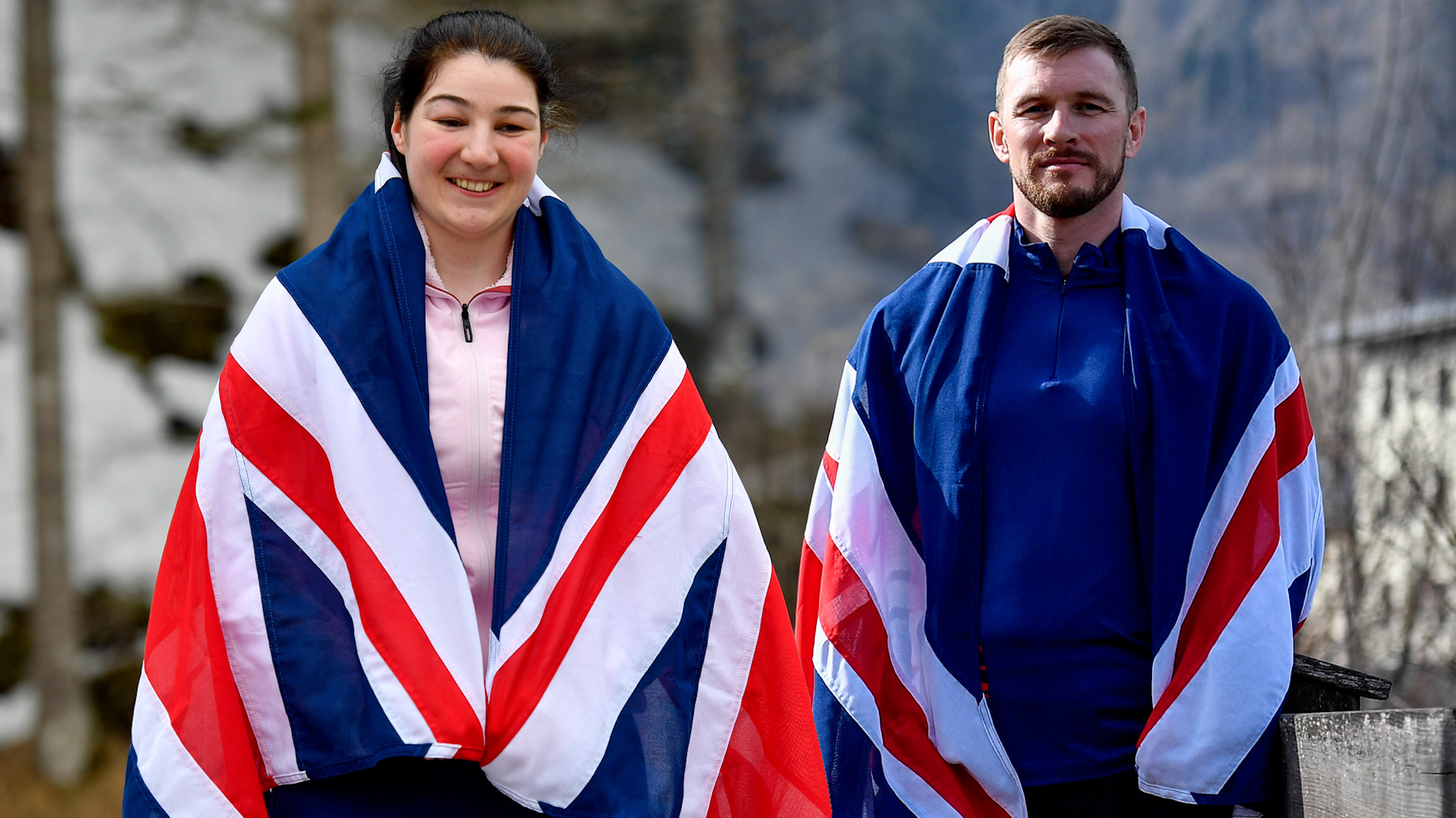 Menna Fitzpatrick and Scott Meenagh flagbearers CREDIT ParalympicsGB.jpg