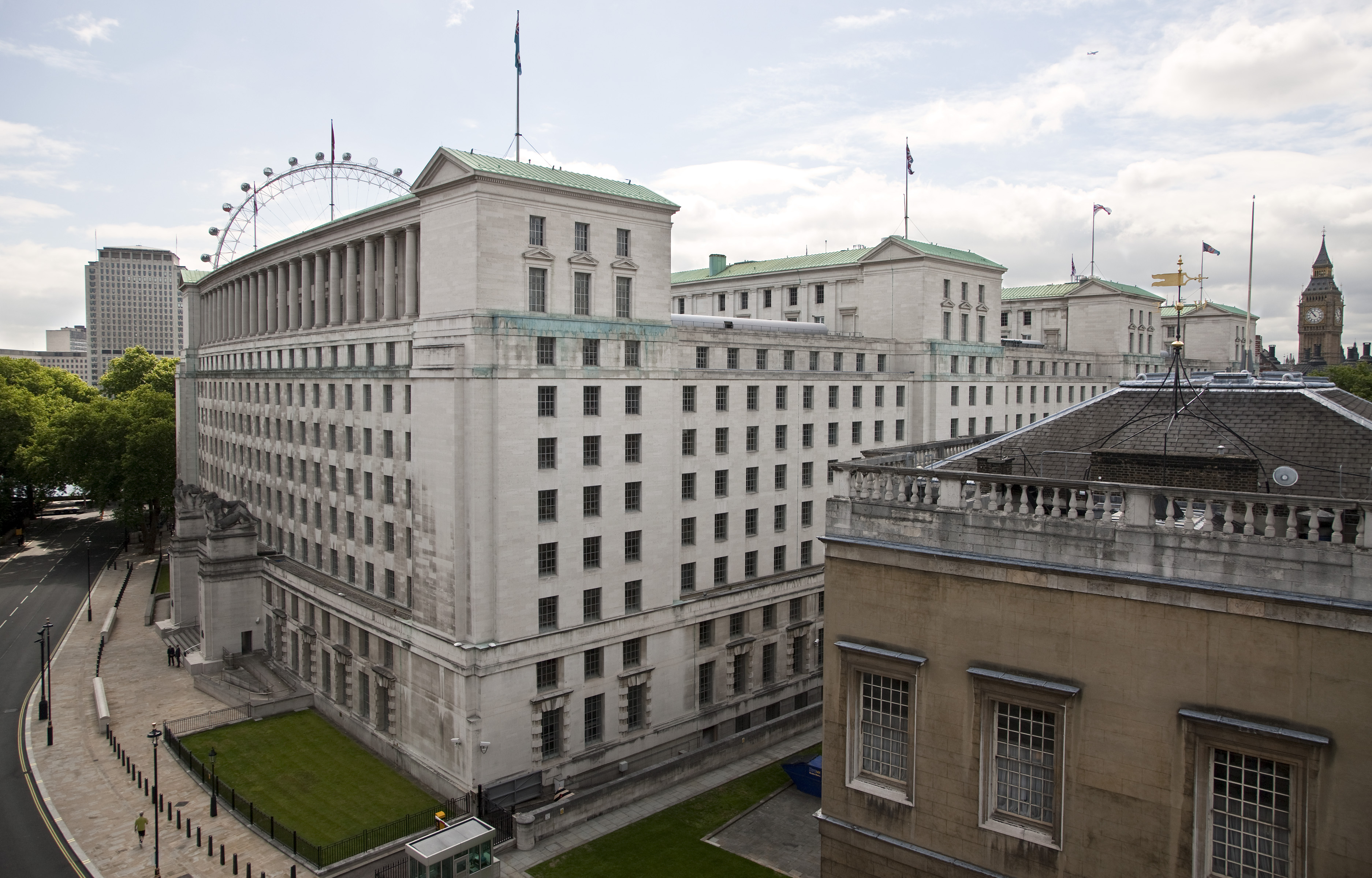Ministry of Defence MOD main building Whitehall