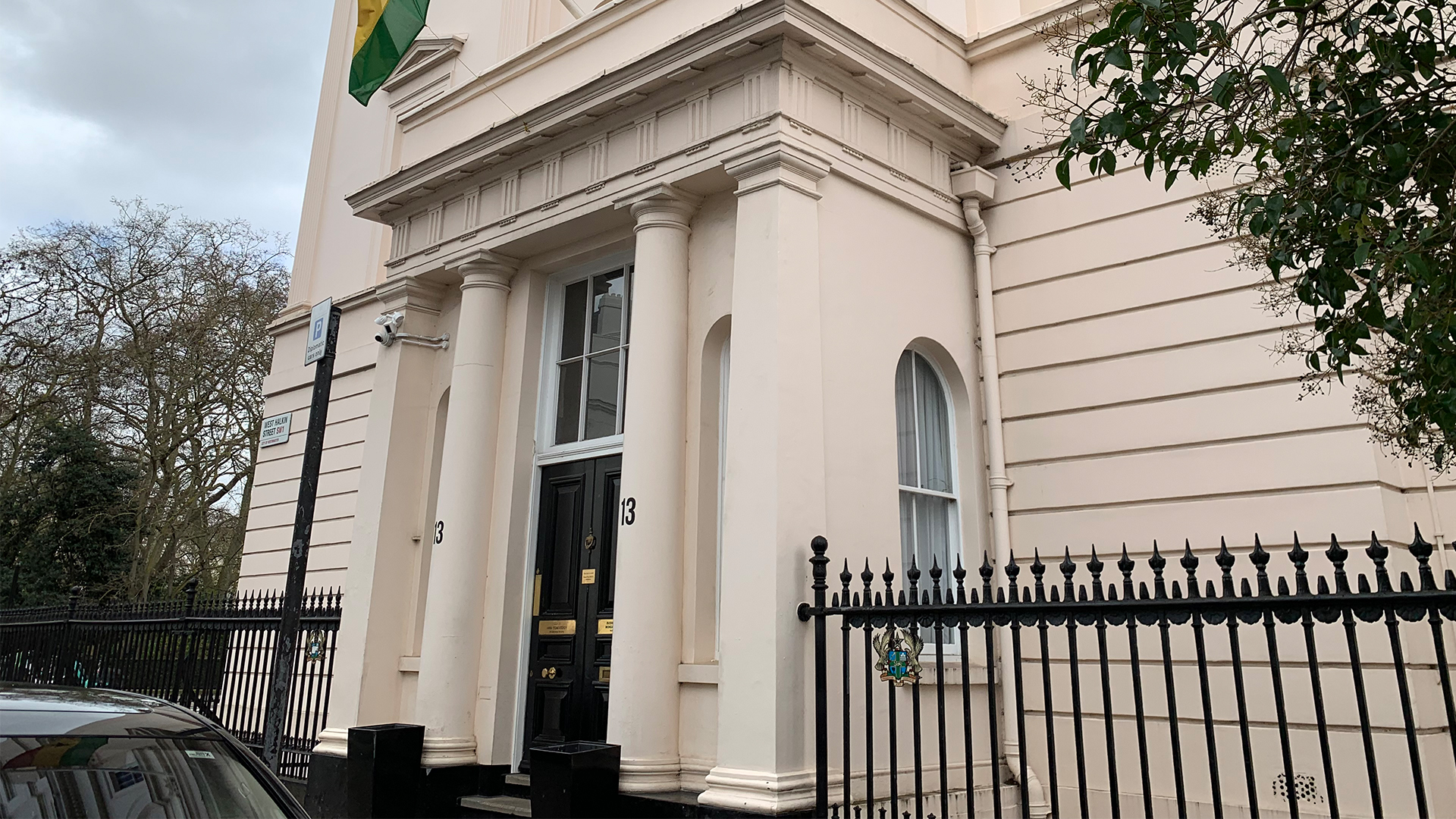 Nato's original HQ was "Lucky" Number 13, Belgrave Square in London