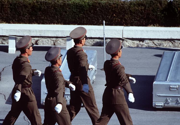 North Korean soldiers