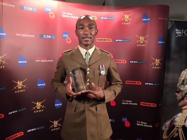 Army Sportsman of the Year 2017 - Peter Moreno