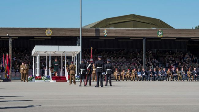 Princess Anne celebrates Royal Logistic Corps’ 25th Anniversary