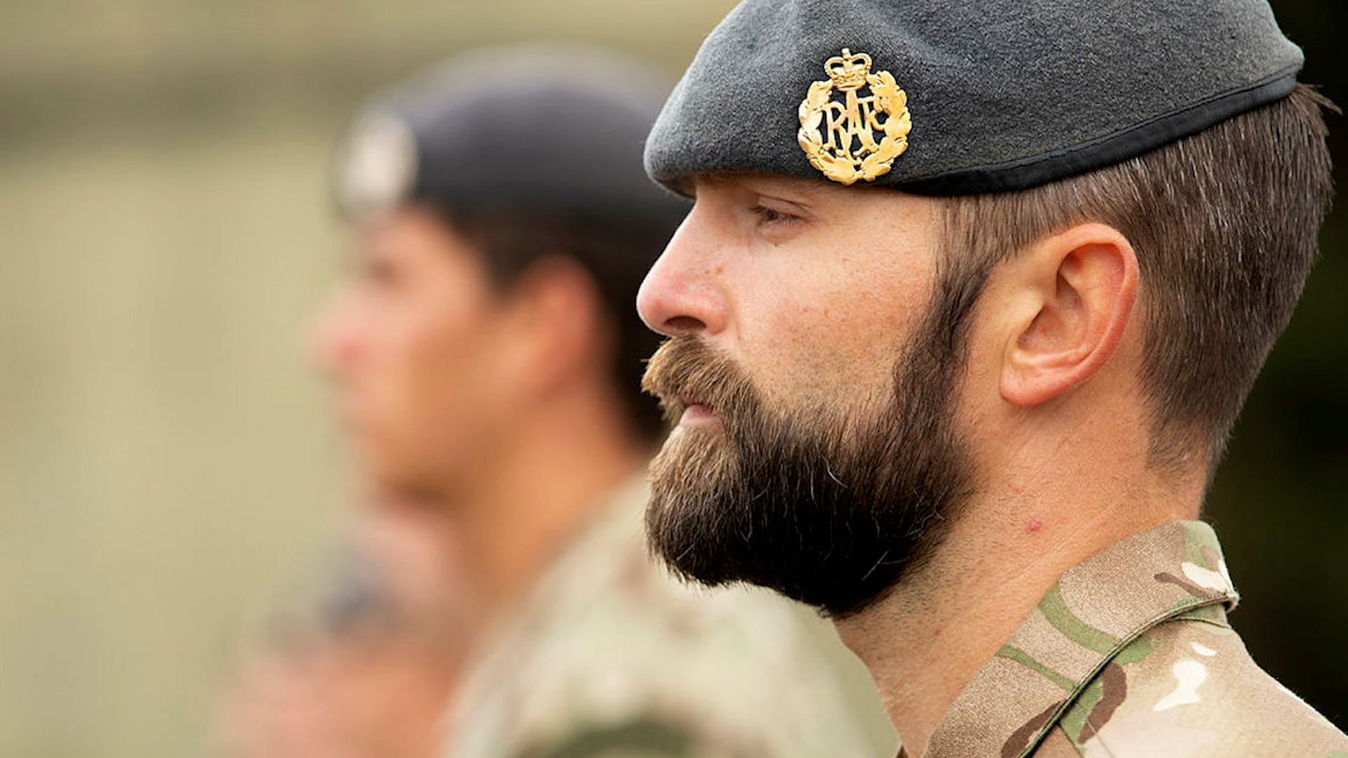 Beards are now allowed in all three services in the UK after the Army became the last service to lift a ban in 2024 (Picture: MOD)
