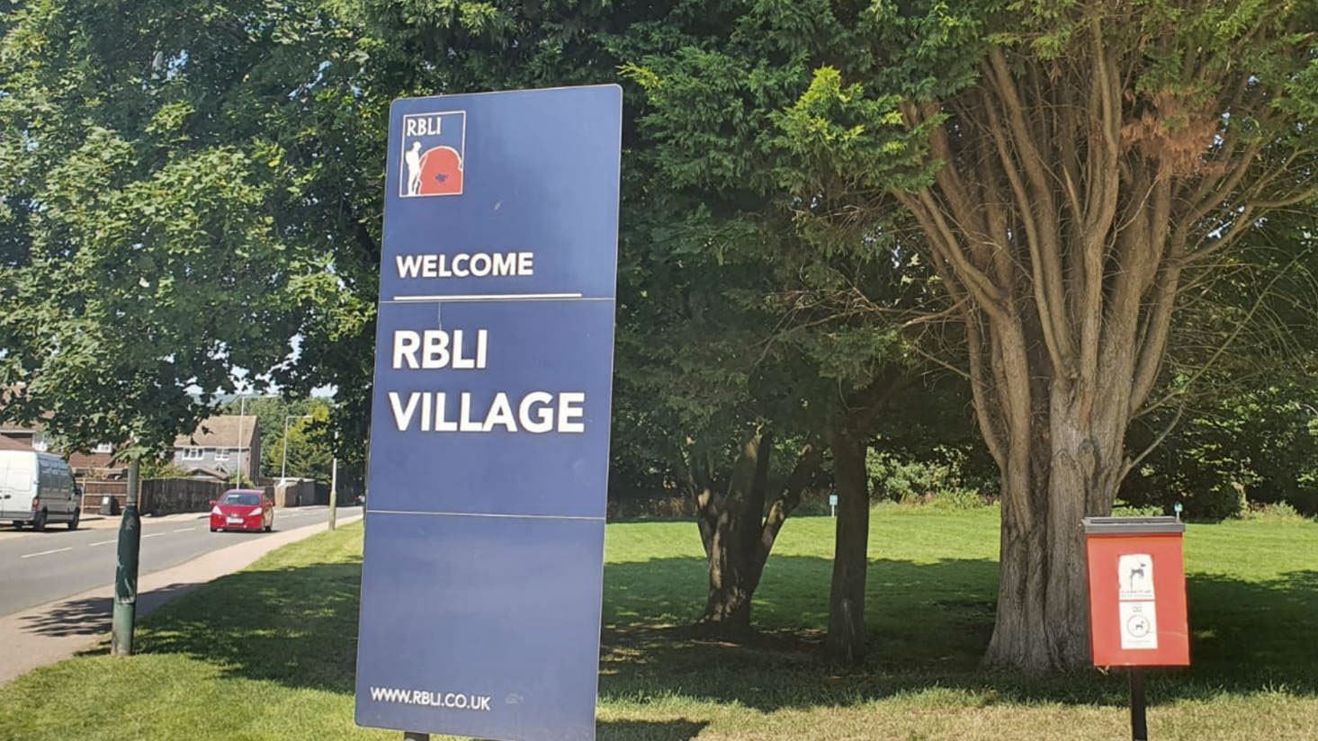 RBLI Village Sign Royal British Legion Industries Credit RBLI