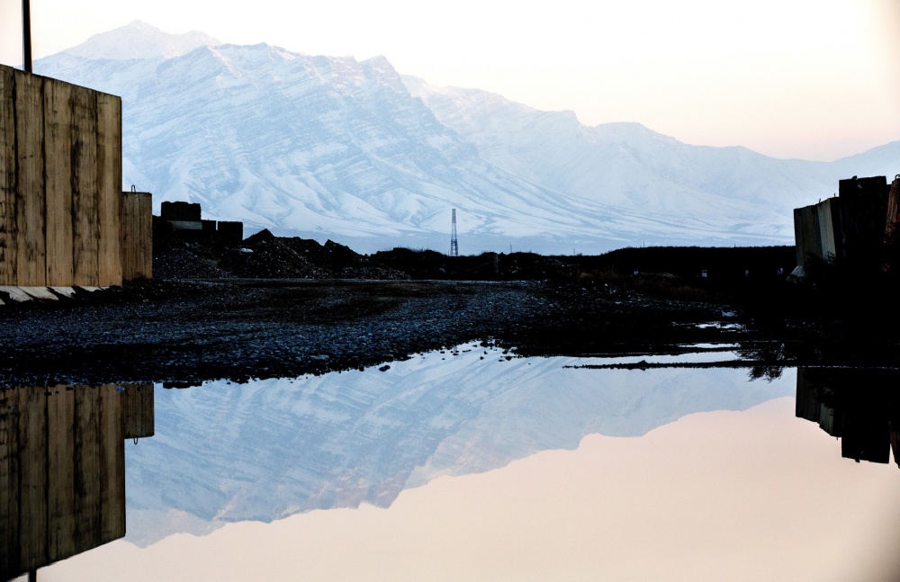 Bagram airbase in Afghanistan